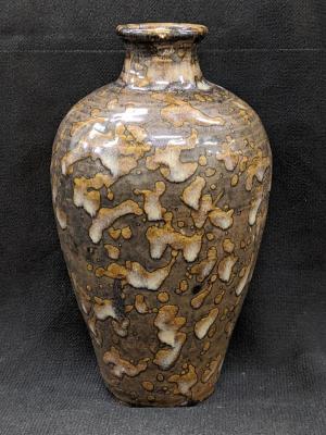 玳瑁釉梅瓶