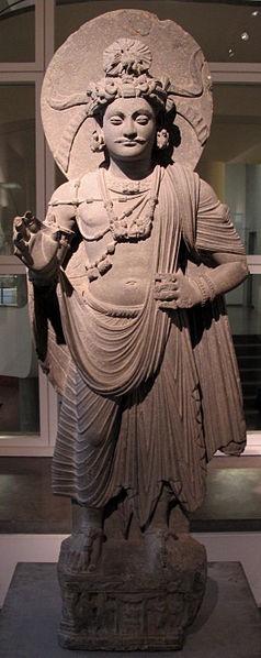 犍陀羅國公元1世紀至3世紀的菩薩像