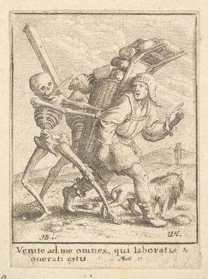 The Pedlar, from the Dance of Death