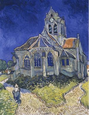 The Church in Auvers-sur-Oise, View from the Chevet