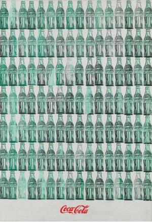 Green Coca-Cola Bottles(1962)