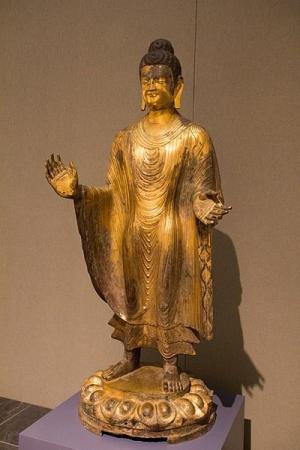 北魏公元486年的彌勒菩薩像