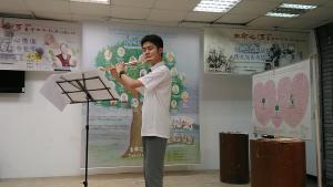 麗山高中校友劉志浩受邀於生命之河巡迴展第二十三站演奏