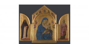 The Virgin and Child with Saints Dominic and Aurea