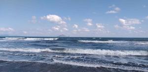 壯圍沙灘遠眺龜山島