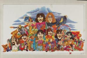 Can YOU work out the 13 Beatles Song Titles hidden in this poster?