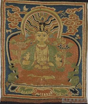 西藏十七世紀繡菩薩唐卡