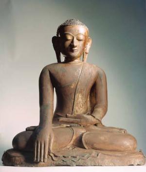 蒲甘王國11到13世紀的銅質佛像