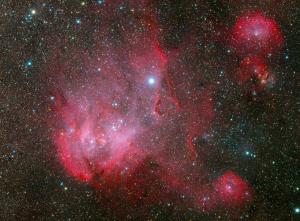 IC 2944, the Running Chicken Nebula