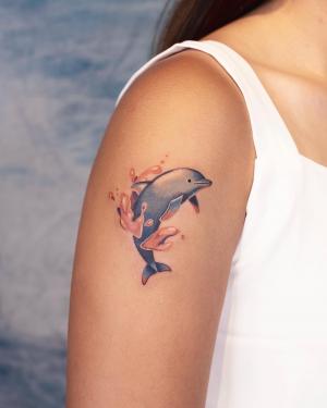 藍色系列-海豚
