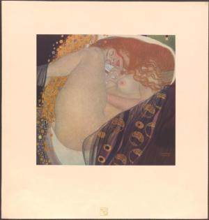 Danae after Gustav Klimt, plate 32, The work of Gustav Klimt
