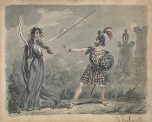 Macbeth and the Witch