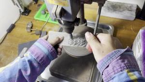 金屬工藝技法——製作花紋